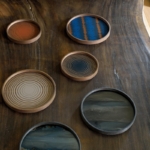 Cream Circles klaaskandik L - Image 3