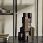 Espresso Block Organic skulptuur  – mahagonist - Image 2