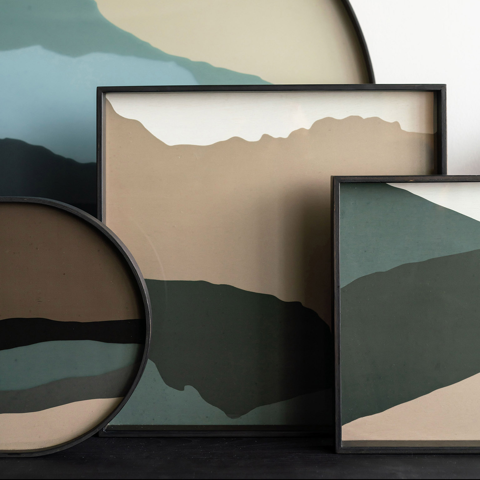 Blue Wabi Sabi klaaskandik – S - Image 4