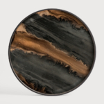 Bronze Organic klaaskandik - L