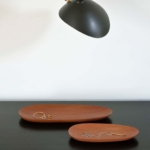 Thin Oval serveerimisalused/taldrikud – 2-osaline komplekt - Image 2