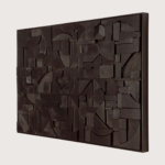 Bricks seinadekoratsioon - must - Image 6