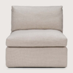 Mellow 1-kohaline diivanimoodul ilma käetugedeta - ivory fabric