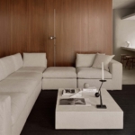Mellow diivani järi - ivory fabric - Image 2