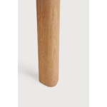 Bok ümar söögilaud tiigi täispuidust - Image 6