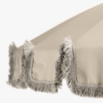 Päikesevari narmastega - beige - Image 2