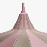 Päikesevari triipudega - pink/beige - Image 3
