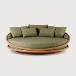 Solis lamamistool tiigi täispuidust - green