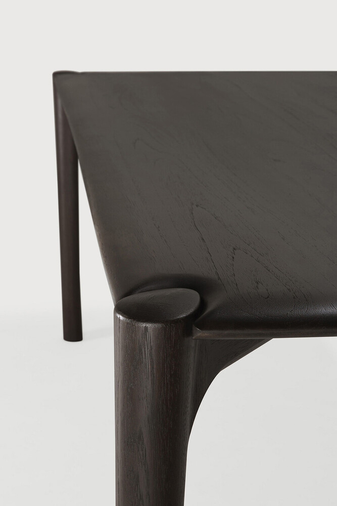 PI söögilaud tiigi täispuidust - tumepruun - Image 5