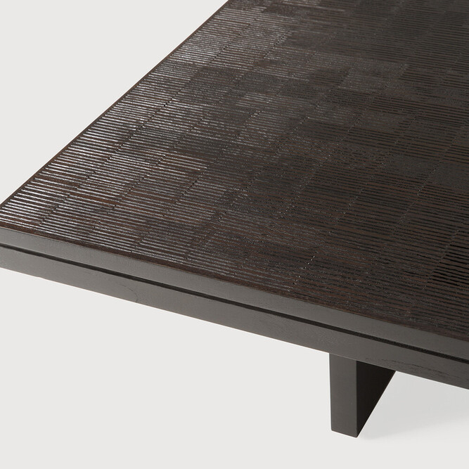 Grooves diivanilaud tiigi täispuidust – off black - Image 4