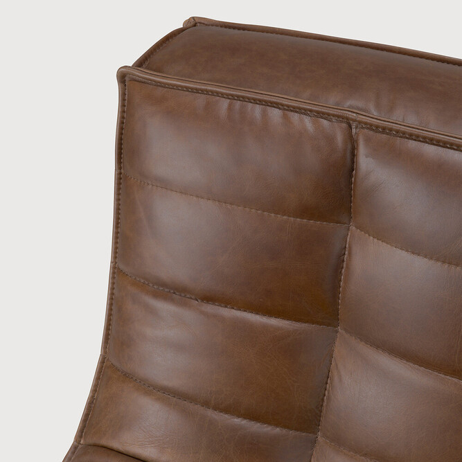 N701 tugitool nahast - pruun - Image 7