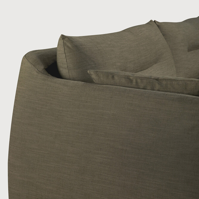 Weave 3-kohaline diivan - Green - Image 6