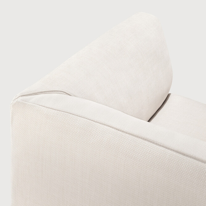 Monocle käetoega 1-kohaline diivanmoodul tiigi täispuidust - Image 7