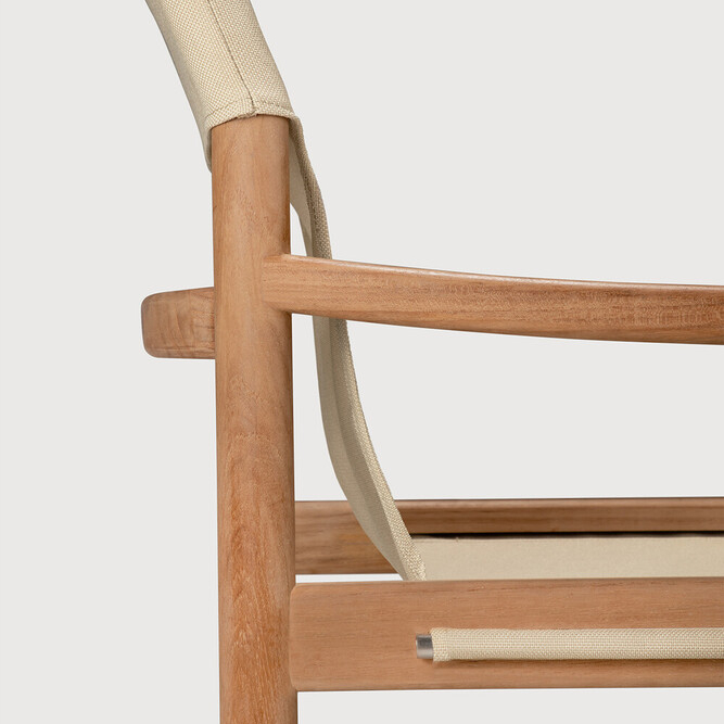 Safari lounge tool tiigi täispuidust - Image 7