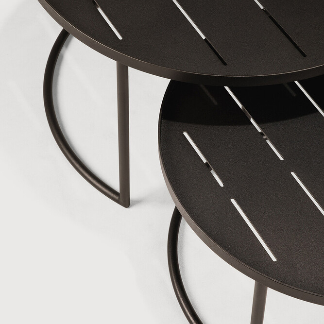 Kohvilaua komplekt metallist - dark bronze - Image 5