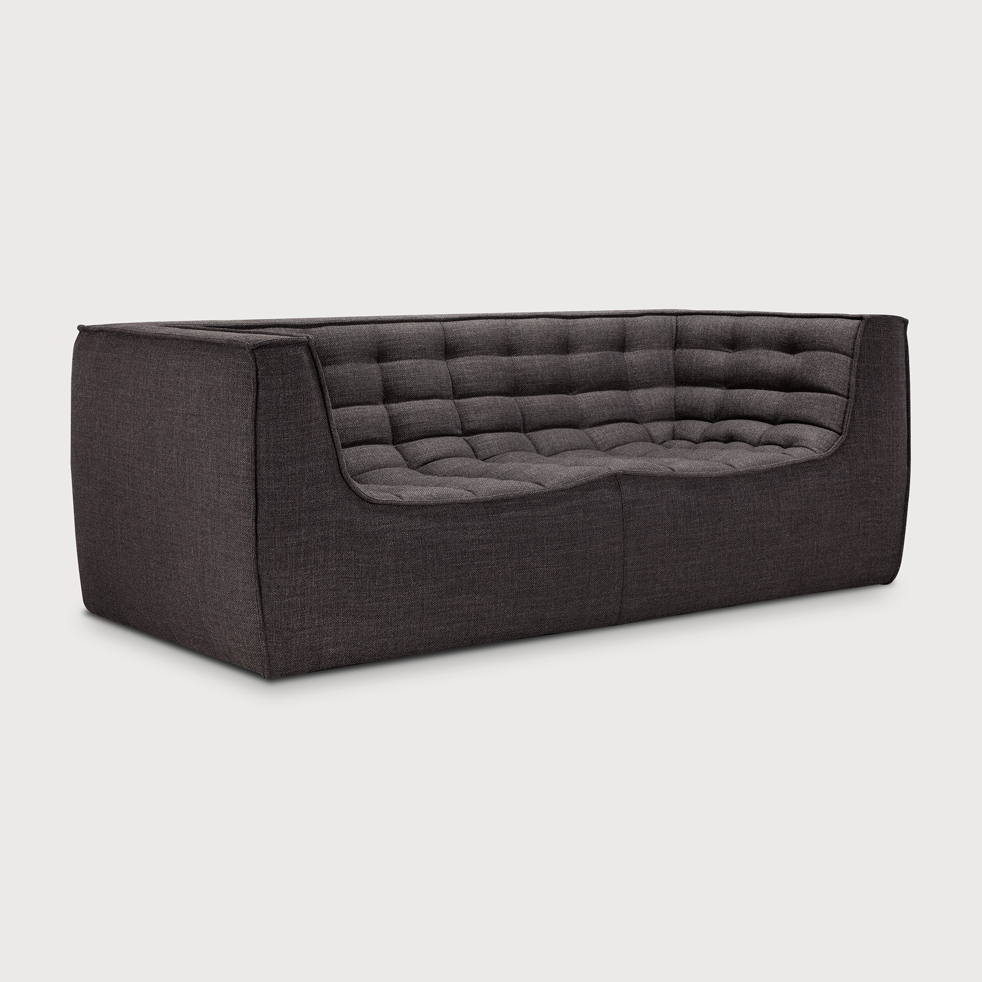 N701 2-kohaline diivan – Dark Grey