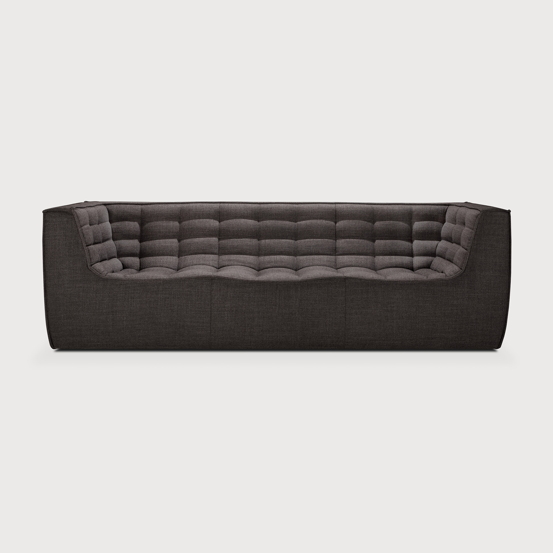 N701 3-kohaline diivan – Dark Grey