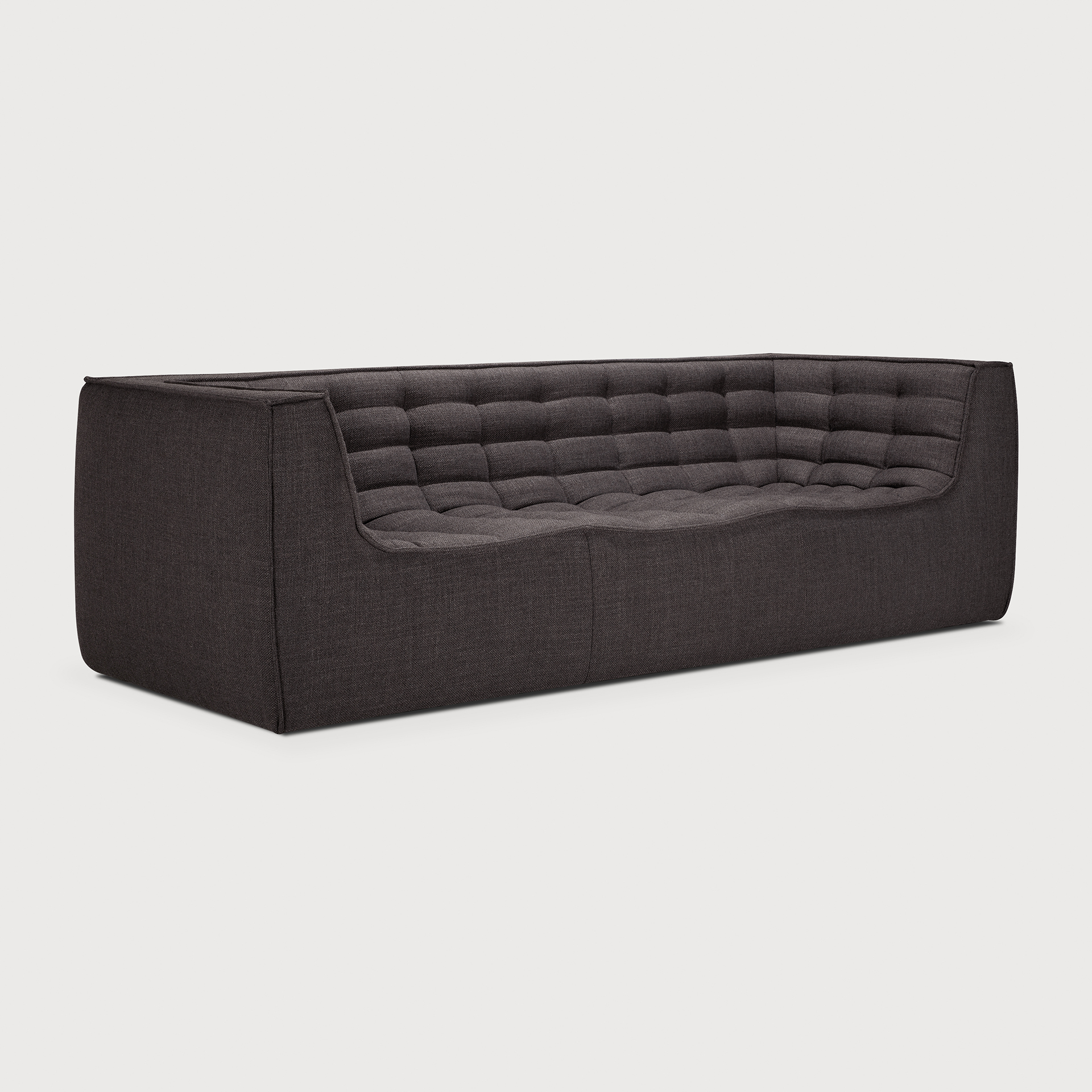 N701 3-kohaline diivan – Dark Grey