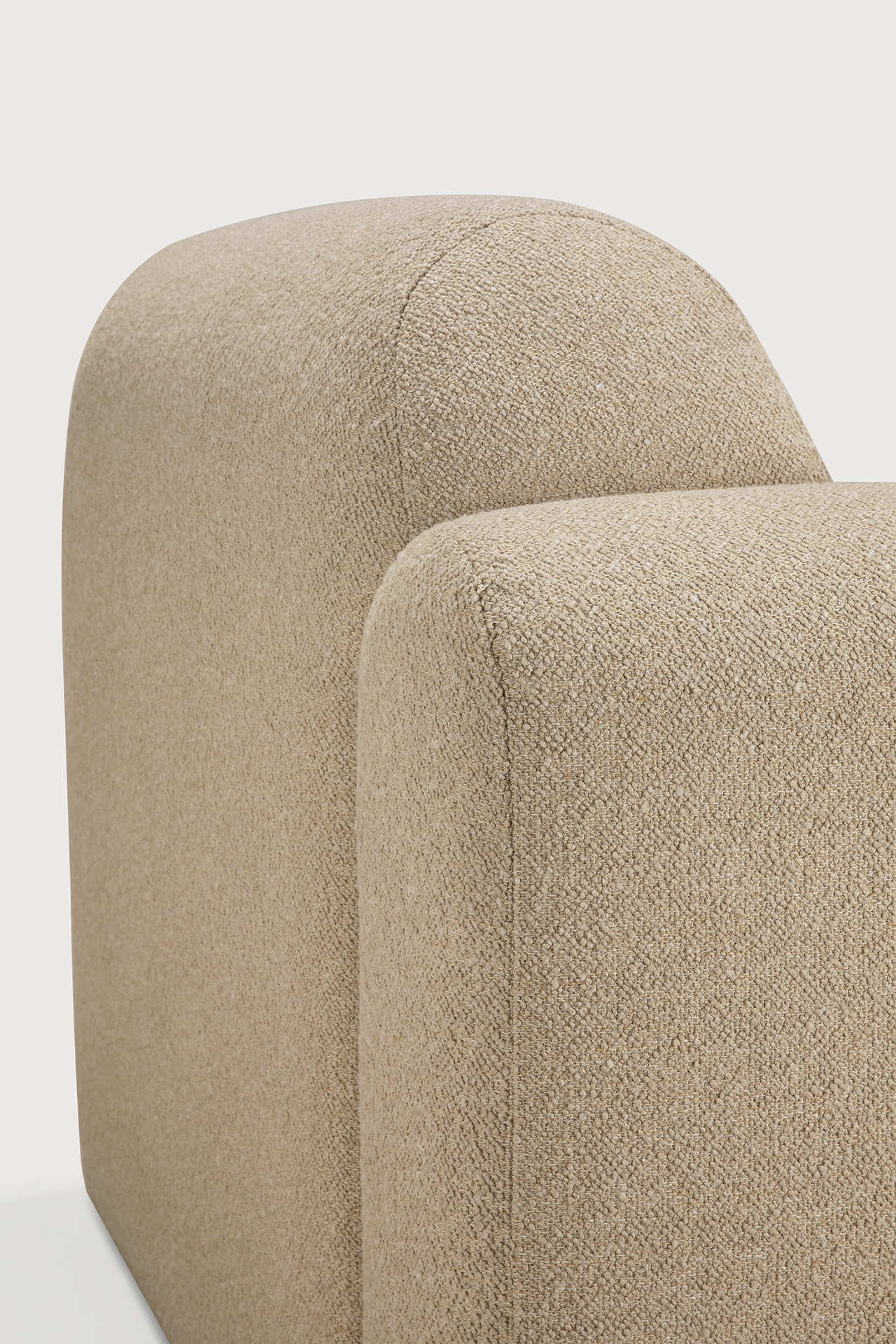 Bulky diivanimoodul käetugi paremal – Almond