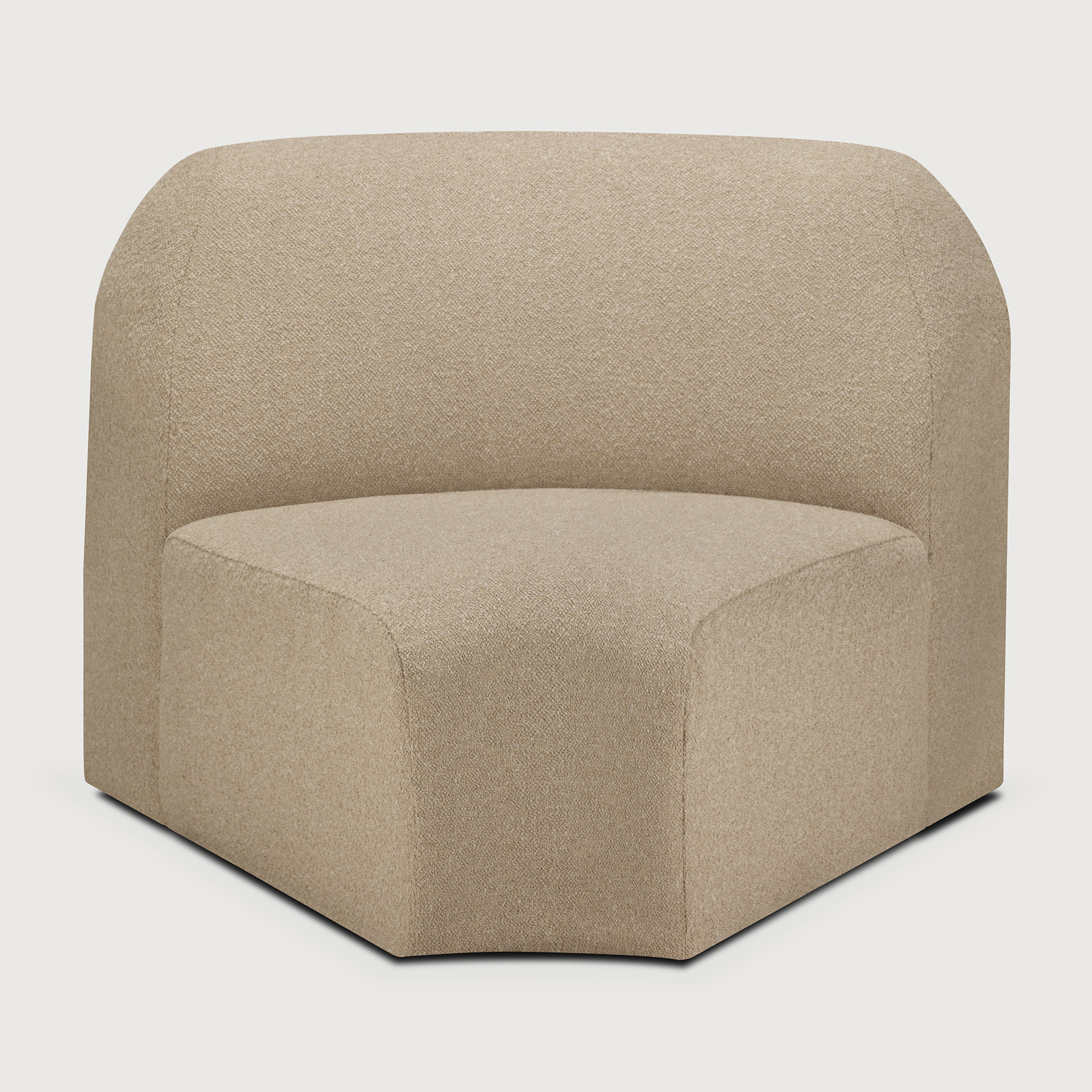 Bulky diivani 45° nurgamoodul – Almond