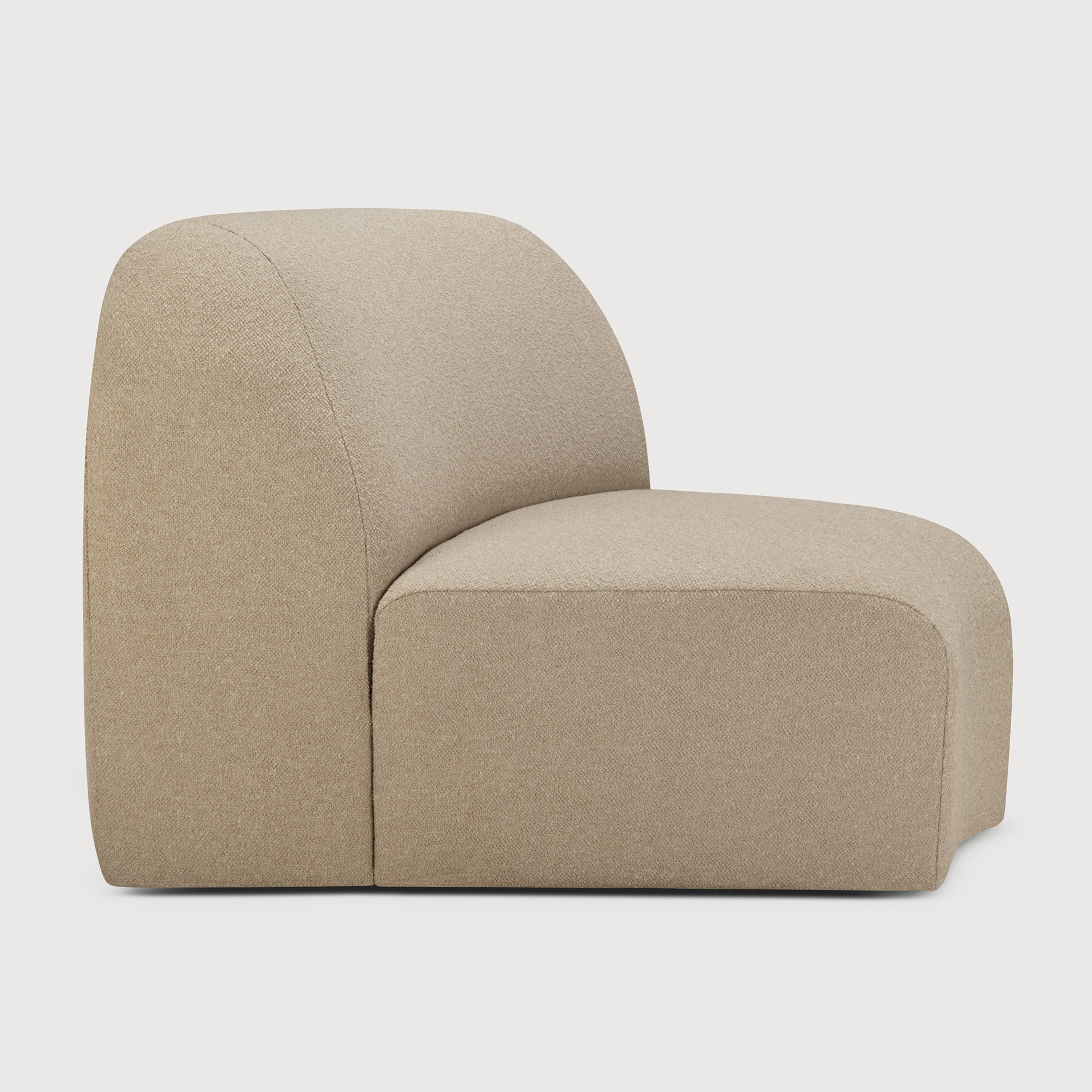 Bulky diivani 45° nurgamoodul – Almond