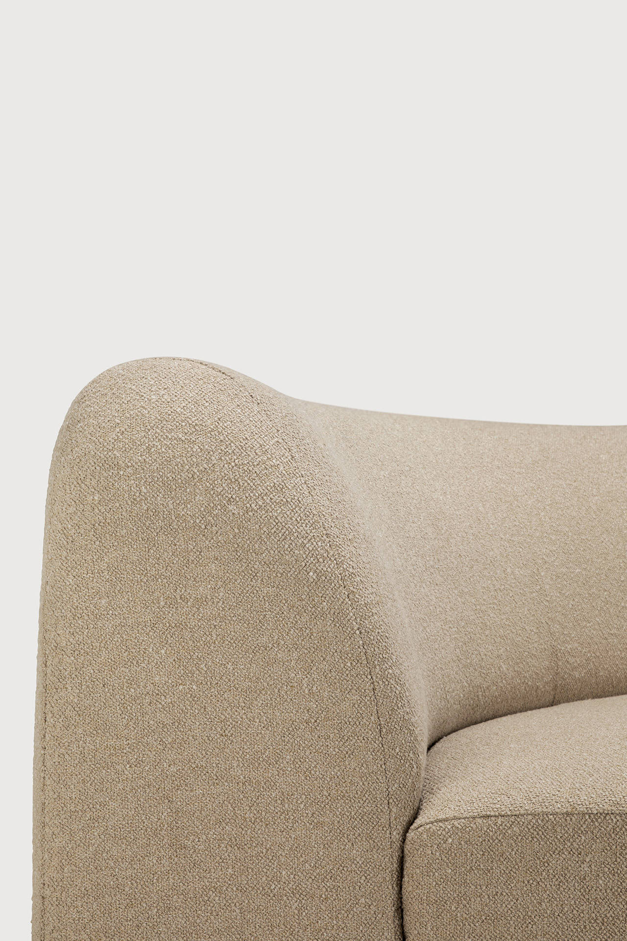 Bulky diivani 90° nurgamoodul – Almond